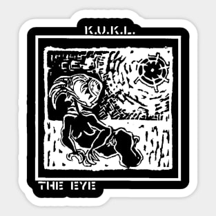 KUKL K.U.K.L THE EYE BJORK Sticker